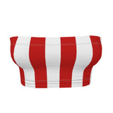 Striped Bandeau Boob Tube - Objet D'Art