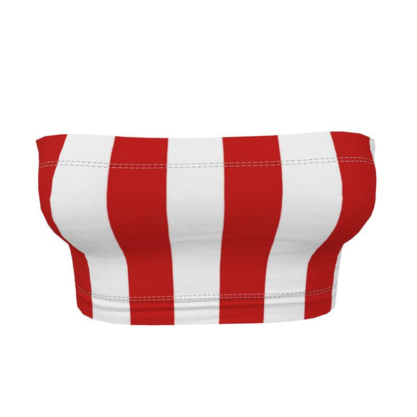 Striped Bandeau Boob Tube - Objet D'Art