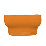 Autumn Orange Bandeau Boob Tube - Objet D'Art