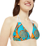 The Tree of Life Strappy Bikini Set - Objet D'Art