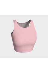 Soft Pink Rose Petals Athletic Top - Objet D'Art