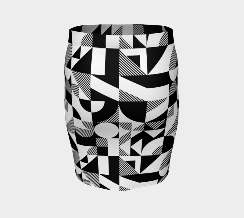 Bauhaus Fitted Skirt - Objet D'Art
