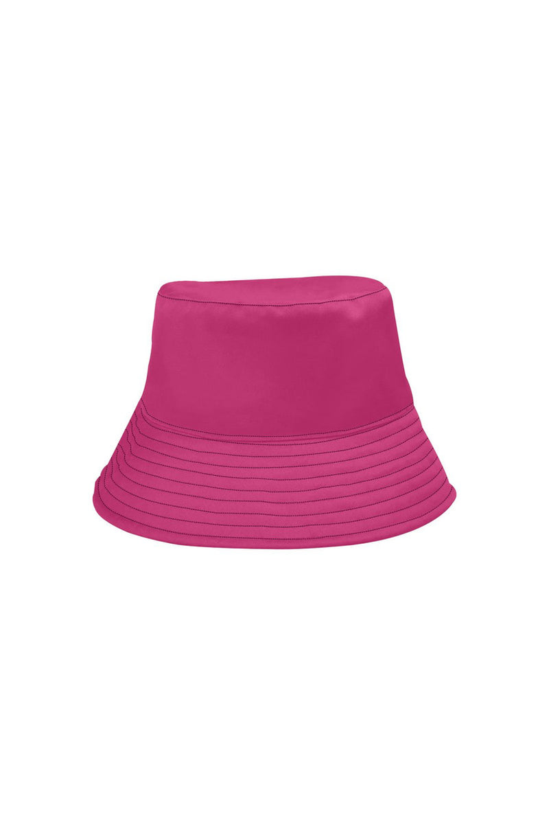 Peacock Pink All Over Print Bucket Hat - Objet D'Art