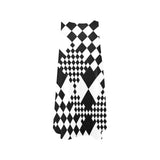 checker 9k Sleeveless A-Line Pocket Dress (Model D57) - Objet D'Art