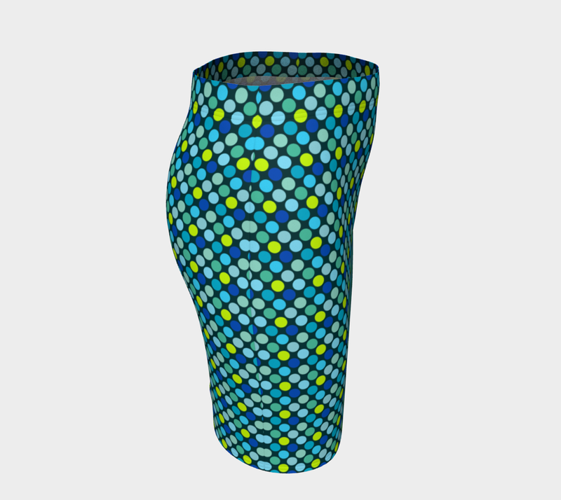 Marina Blue Fitted Skirt - Objet D'Art