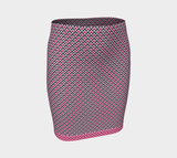Pink Shell Fitted skirt - Objet D'Art