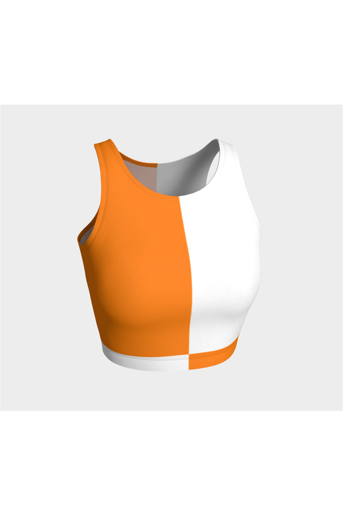 Two Tone Turmeric Athletic Top - Objet D'Art