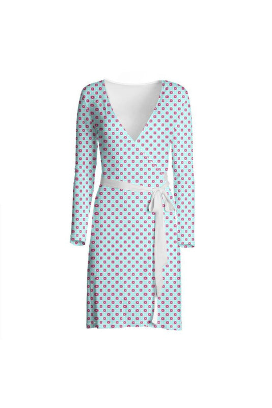 Floral Wrap Dress - Objet D'Art