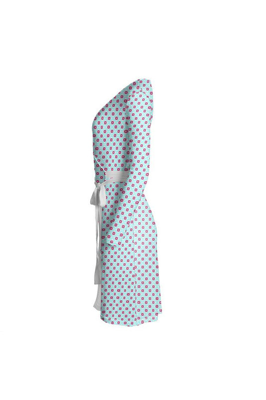 Floral Wrap Dress - Objet D'Art