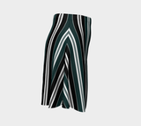Striped Flare Skirt - Objet D'Art