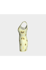 Manila Galleon Papaya Bodycon Dress - Objet D'Art