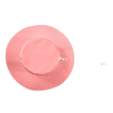 salmon solid one Wide Brim Bucket Hat - Objet D'Art