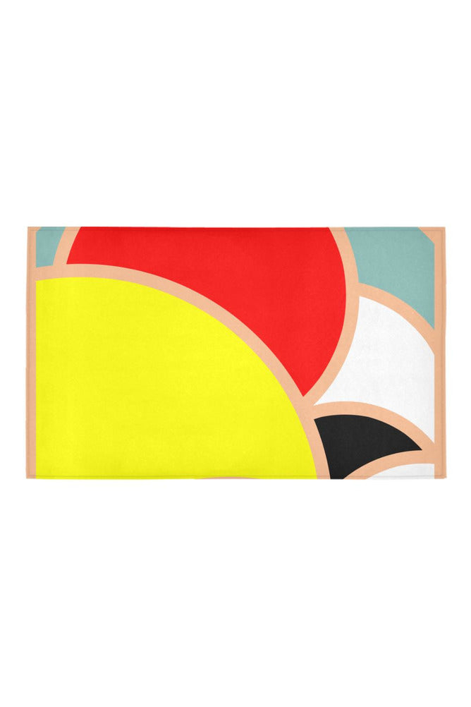 Rising Sun Azalea Doormat 30" x 18" - Objet D'Art
