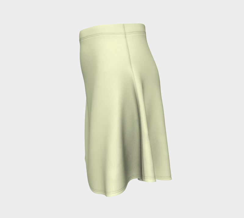 Cream Flare Skirt - Objet D'Art