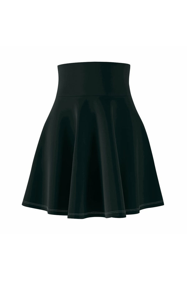 Storm Green Women's Skater Skirt - Objet D'Art