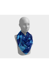 Blue Camo Zodiac Square Scarf - Objet D'Art