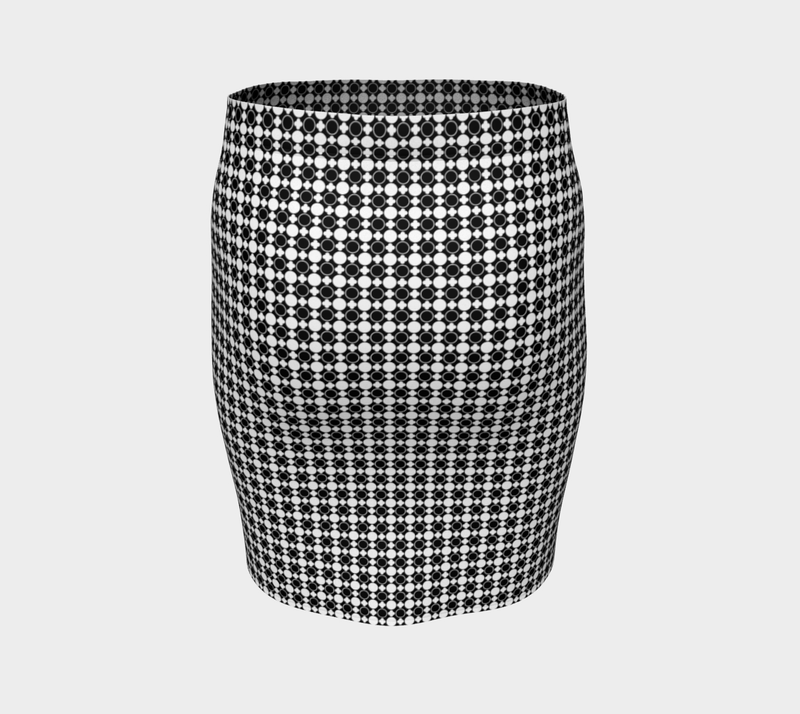 Vintage Fitted Skirt - Objet D'Art
