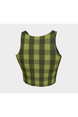 Pepper Stem Plaid Athletic Top - Objet D'Art