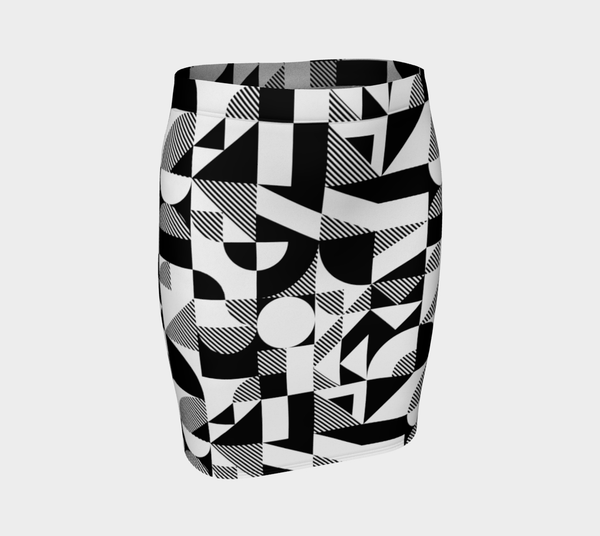 Bauhaus Fitted Skirt - Objet D'Art
