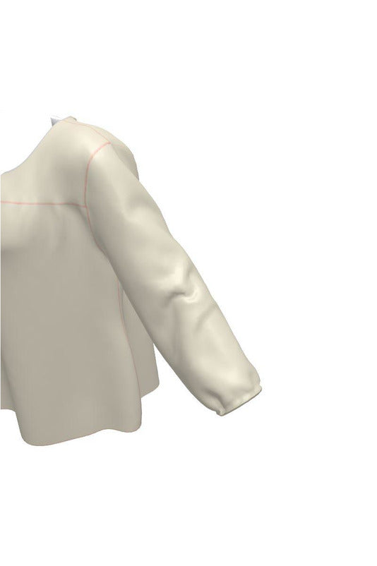 Wheat Colored Women's Blouse - Objet D'Art