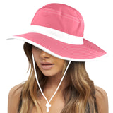 Wide Brim Bucket Hat - Objet D'Art