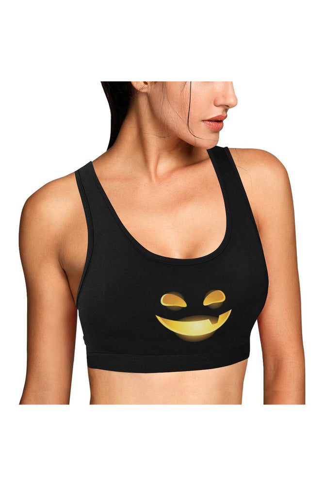 Glowing Grin Sports Bra - Objet D'Art