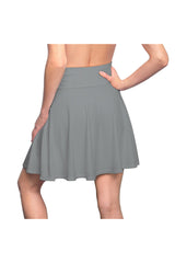 Gray Women's Skater Skirt - Objet D'Art
