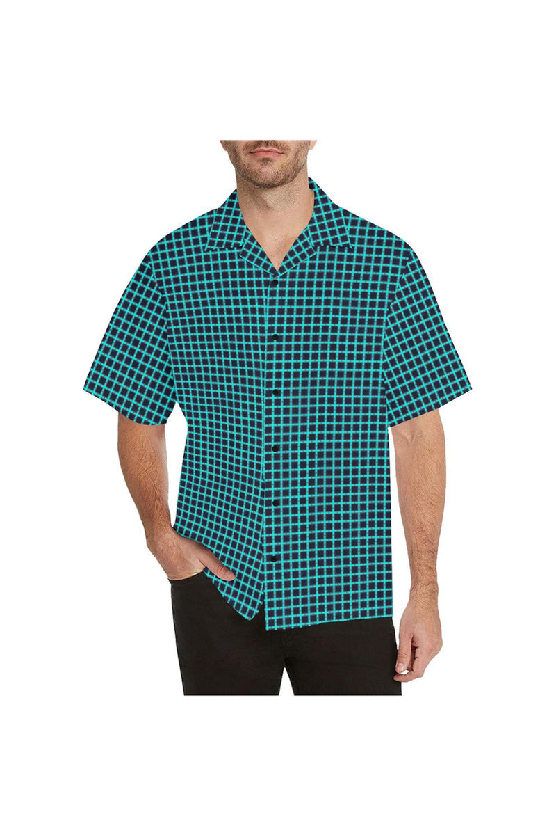 aqua back up Hawaiian Shirt (Model T58) - Objet D'Art