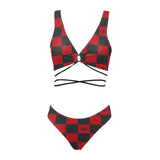 chess queen scarf 1 Cross String Bikini Set (Model S29) - Objet D'Art