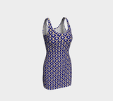 Daisies and Shells Bodycon Dress - Objet D'Art