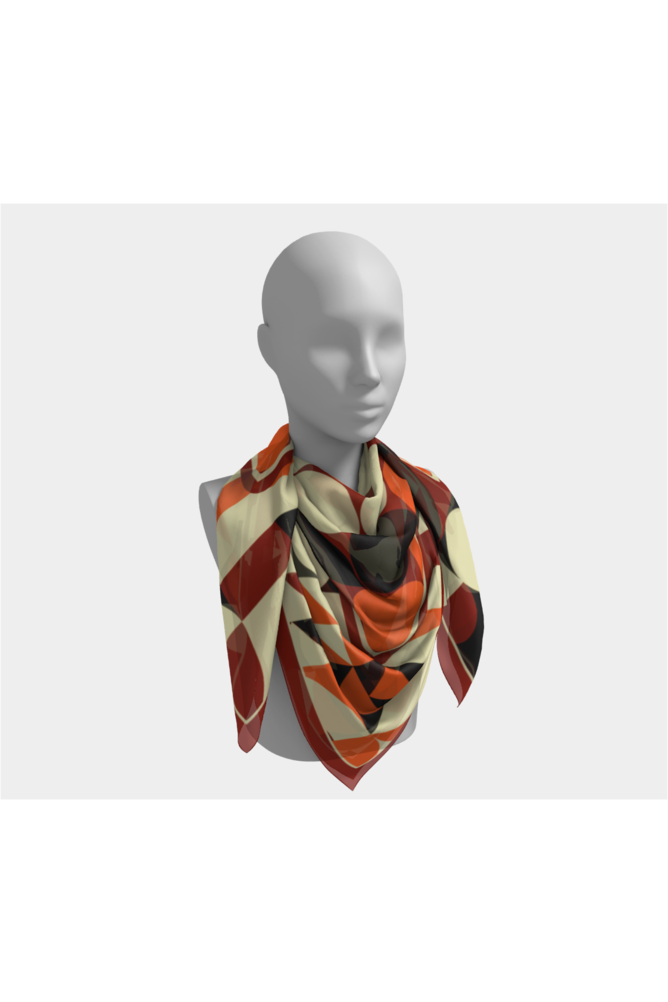 Bauhaus Warmth Square Scarf - Objet D'Art