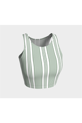 Spearmint Striped Athletic Top - Objet D'Art
