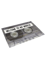 Welcome to my World Azalea Doormat 30" x 18" - Objet D'Art