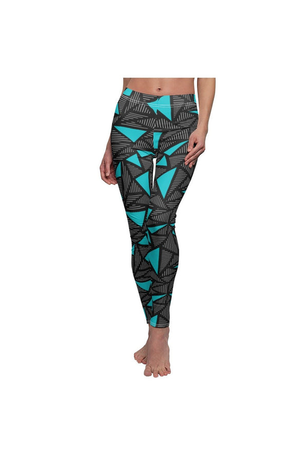 Triangulating Fitness Women's Casual Leggings - Objet D'Art