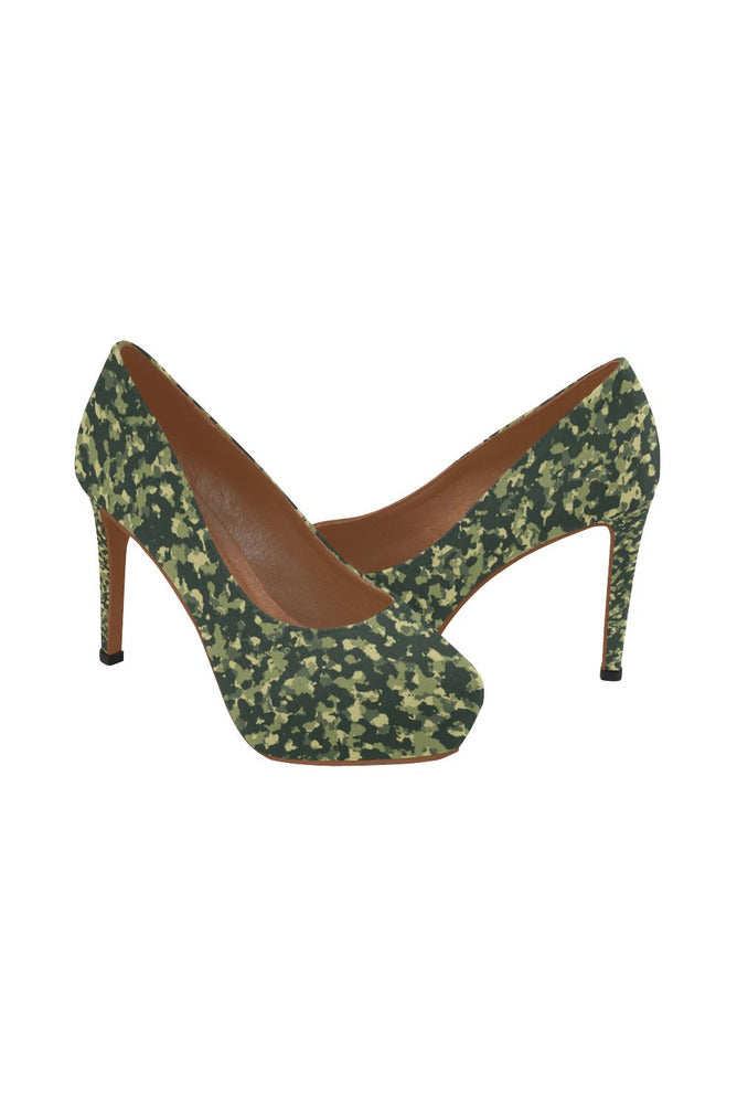 Forest Camouflage Women's High Heels - Objet D'Art Online Retail Store