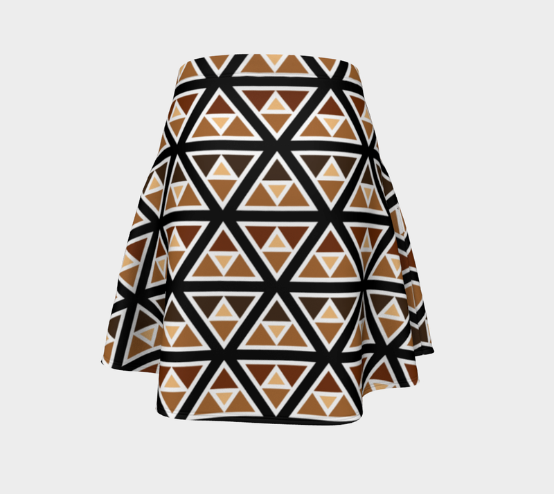 Tri Angels Flare Skirt - Objet D'Art