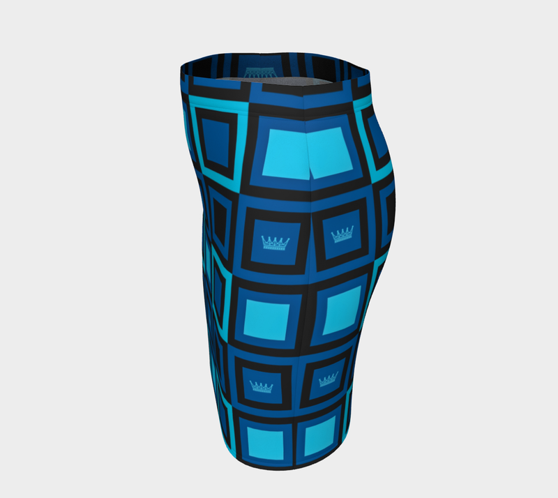 Chess Queen Fitted Skirt - Objet D'Art