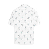crane 4 hokusai print 2 Hawaiian Shirt (Model T58) - Objet D'Art