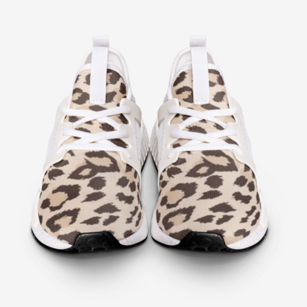 Leopard Print Unisex Lightweight Sneaker - Objet D'Art