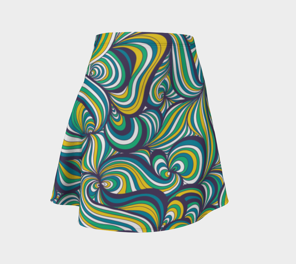 Swirl Flare Skirt - Objet D'Art