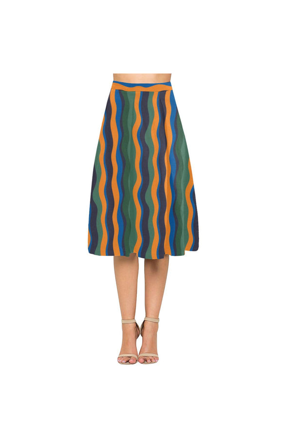 Wavy Aoede Crepe Skirt - Objet D'Art