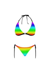 fadespectral Buckle Front Halter Bikini Swimsuit (Model S08) - Objet D'Art Online Retail Store