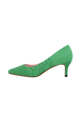 diegocircletrunk Women's Pointed Toe Low Heel Pumps (Model 053) - Objet D'Art Online Retail Store