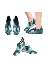 Jelly Fish Women's Slip-On Water Shoes (Model 056) - Objet D'Art