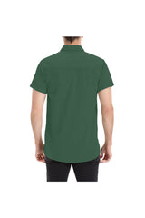 Eden Men's All Over Print Short Sleeve Shirt/Large Size (Model T53) - Objet D'Art
