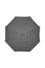 Polka Square Auto-Foldable Umbrella (Model U04) - Objet D'Art