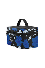 BLUE ROSE T29 BCK Cosmetic Bag/Large (Model 1658) - Objet D'Art