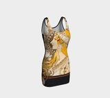 Ard Deco Bodycon Dress - Objet D'Art