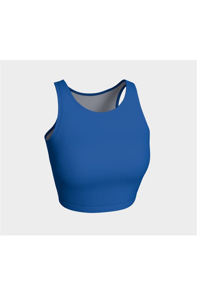 Cool Blue Athletic Top - Objet D'Art