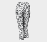 Kemp logo yoga capris - Objet D'Art